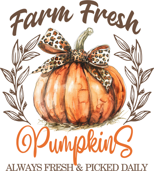 FARM FRESH PUMPKINS