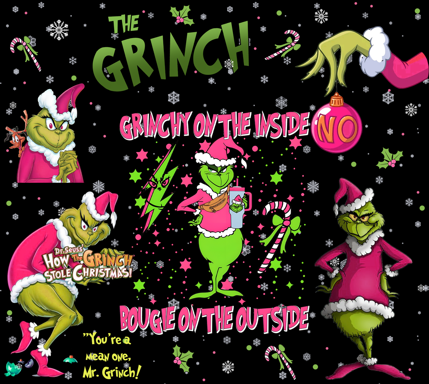 OLE FASHIONED GRINCHY, BOUGIE