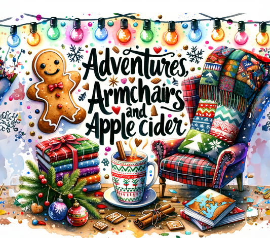 ADVENTURES ARMCHAIRS AND APPLE CIDER