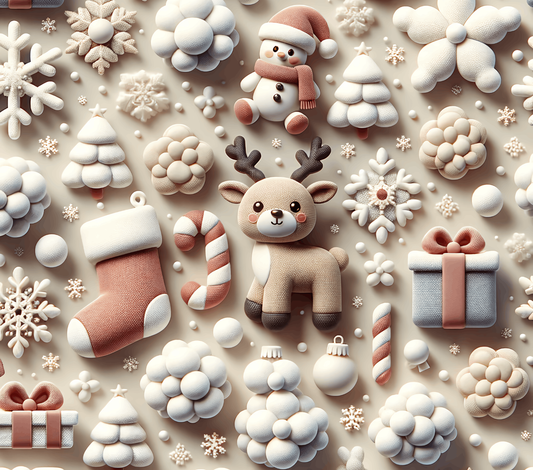 PUFF CHRISTMAS PATTERN