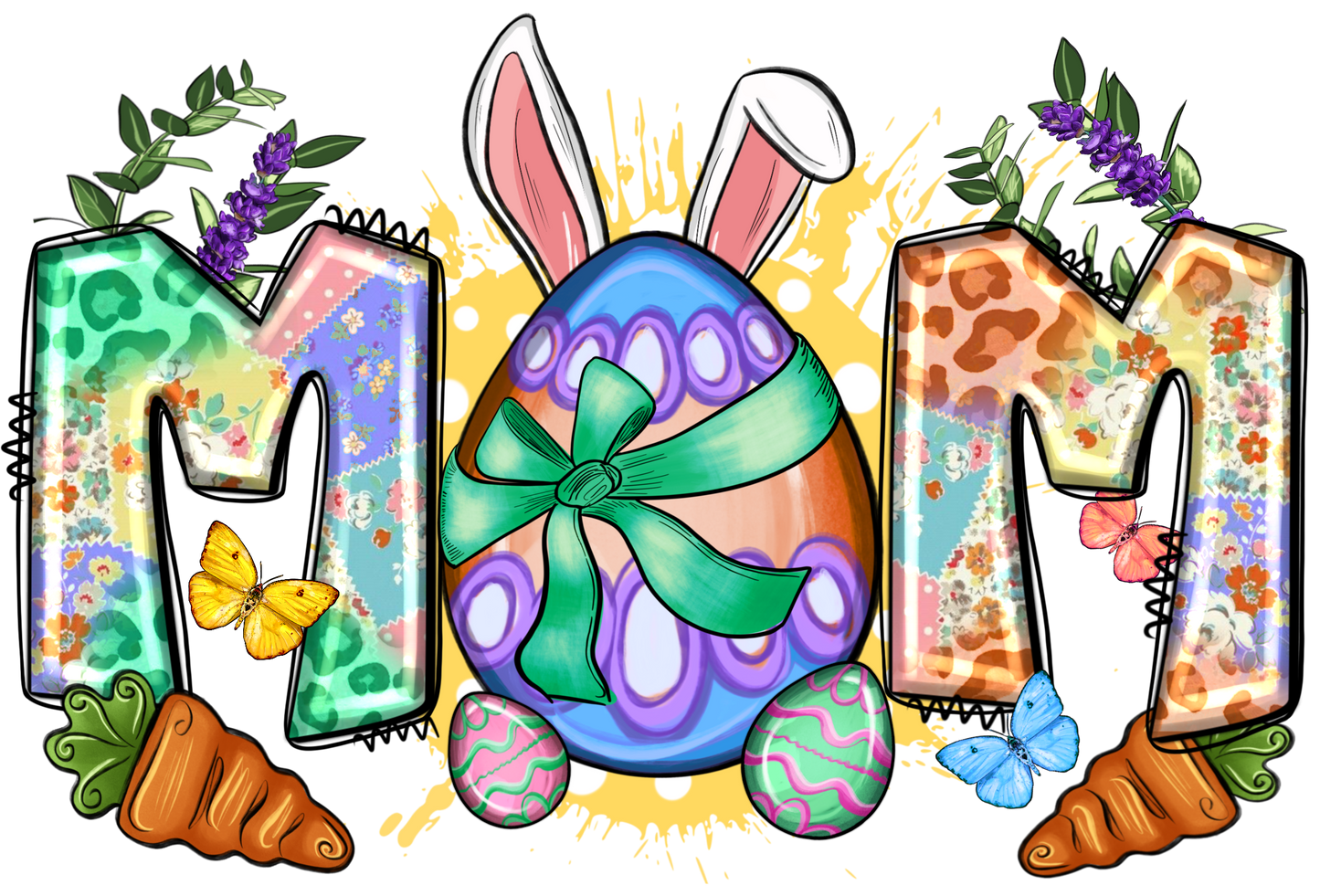 MOM EASTER EGG DESIGN