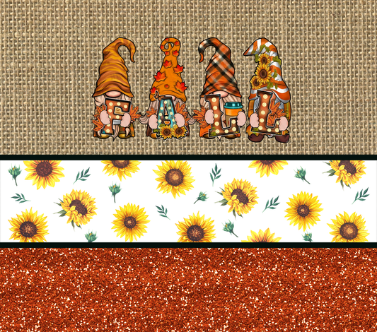 GNOME FALL BURLAP