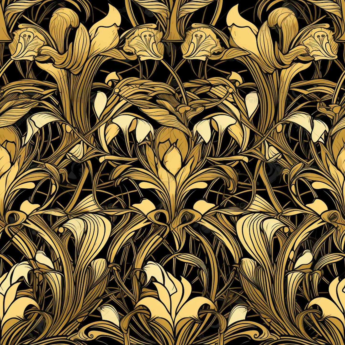 GOLD ART NOUVEAU