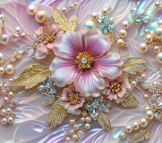 PINK CRYSTAL FLORAL