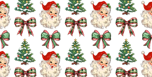 CHRISTMAS FROSTED BEER GLASS
