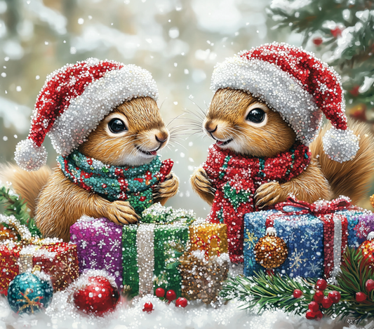 CHRISTMAS SQUIRRELS