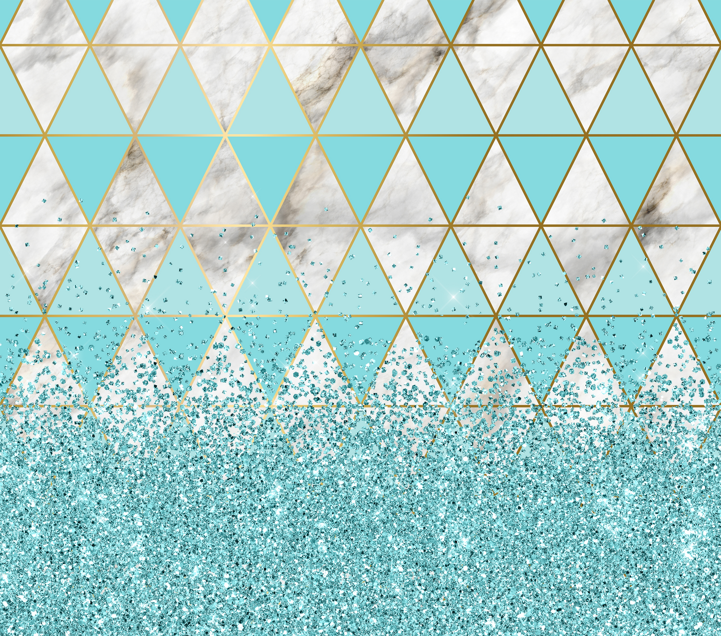 Marble and Teal Diamond Wrap