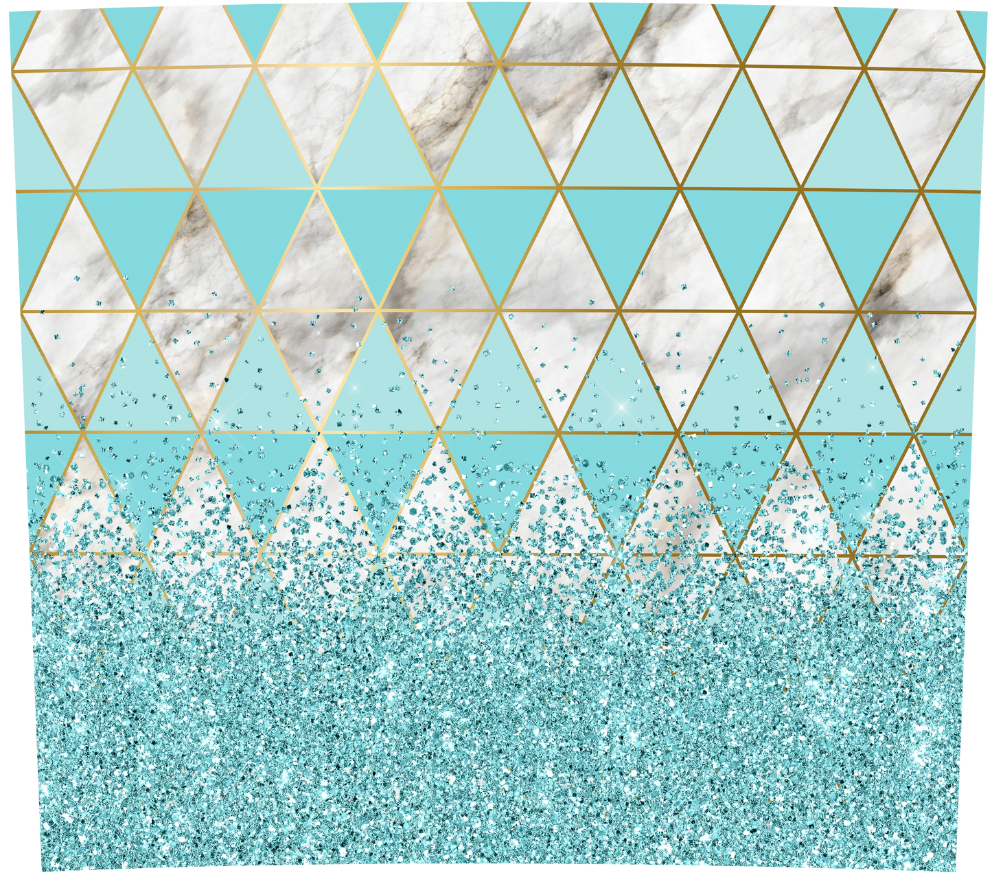 Marble and Teal Diamond Wrap