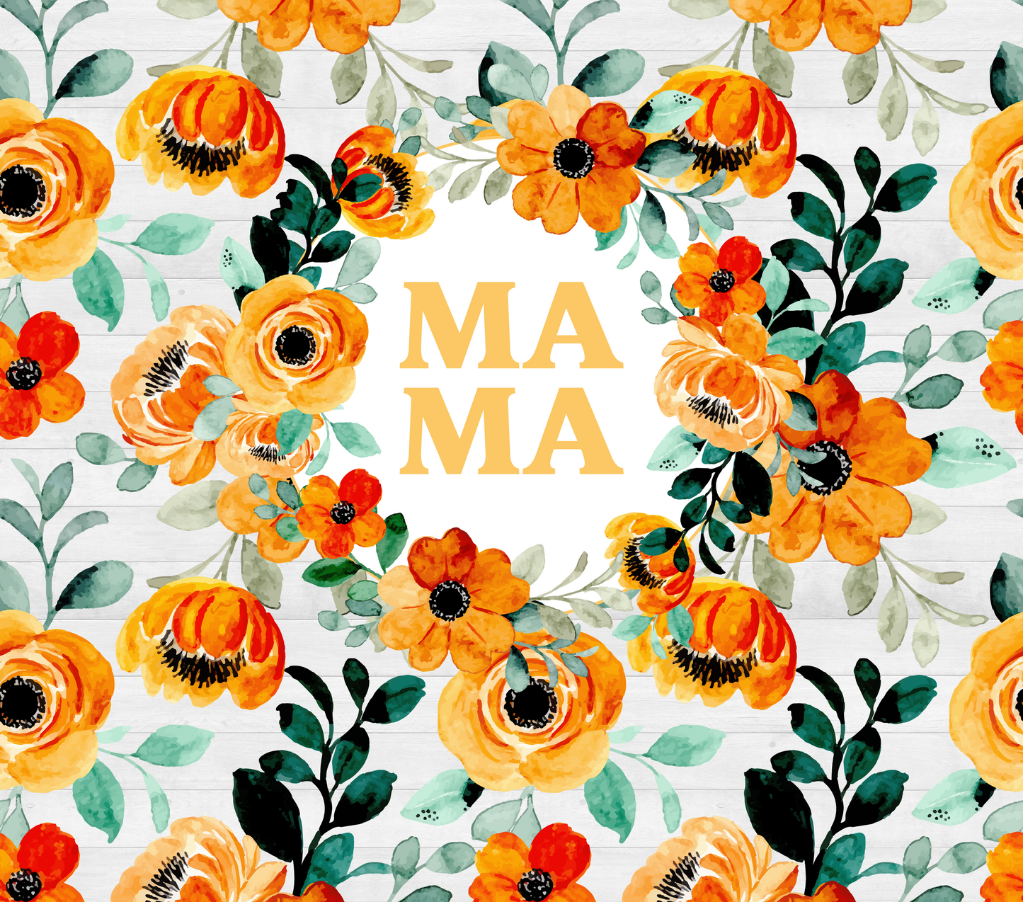 FLORAL MaMa Wrap