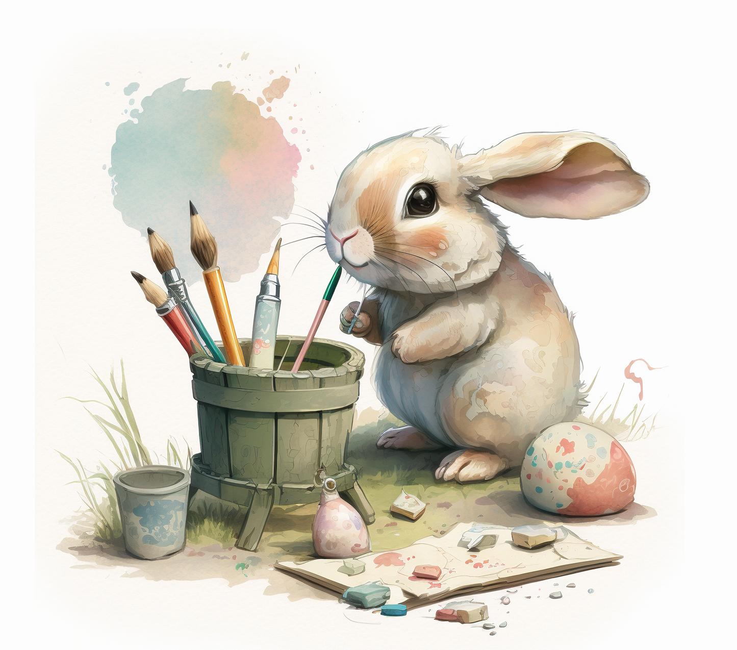 PAINTBRUSH BUNNY