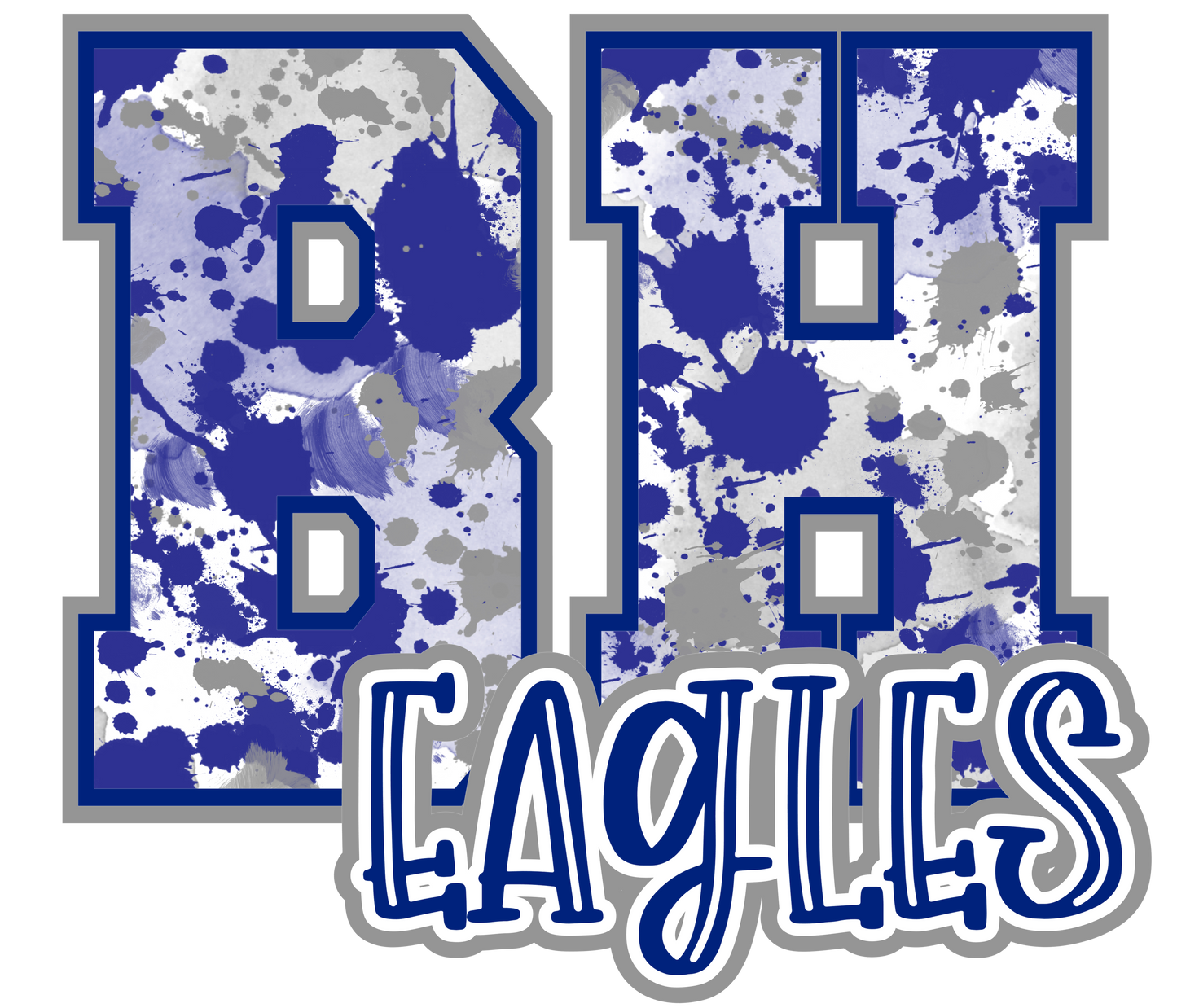 BH EAGLES SPLATTER