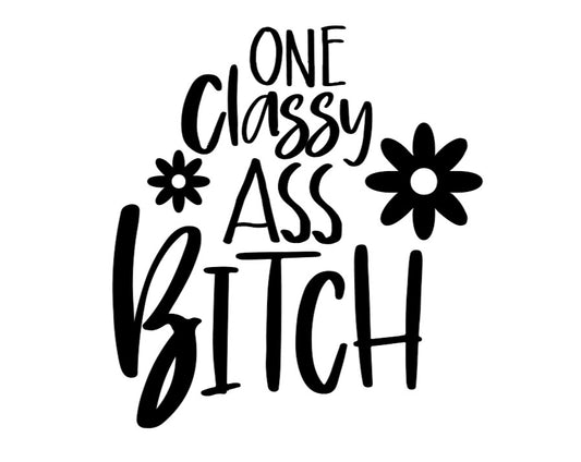 ONE CLASSY ASS BITCH