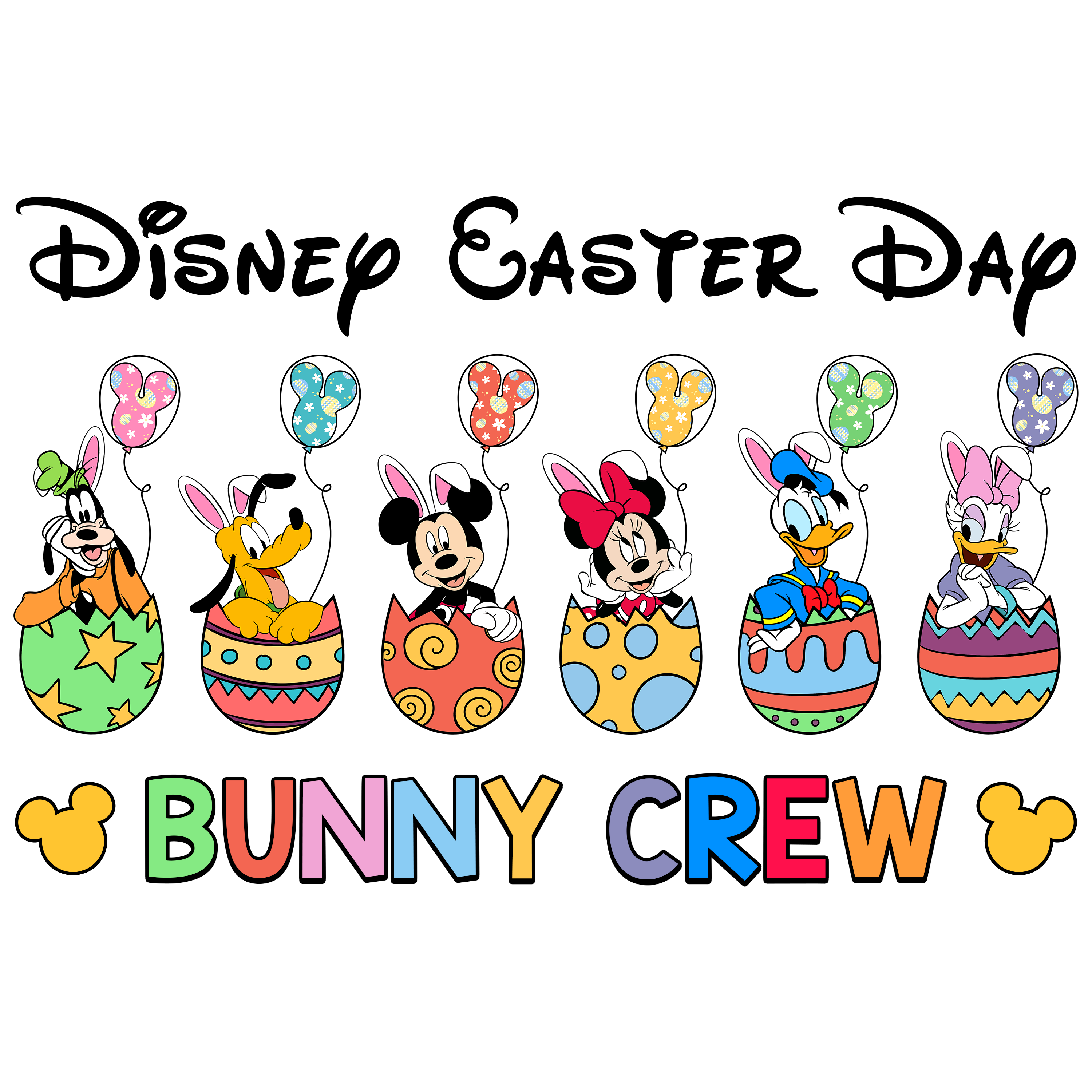 MICKEY AND MINNIE & GANG EASTER – SUGER BEE BLING