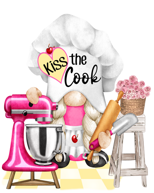 KISS THE COOK GNOME