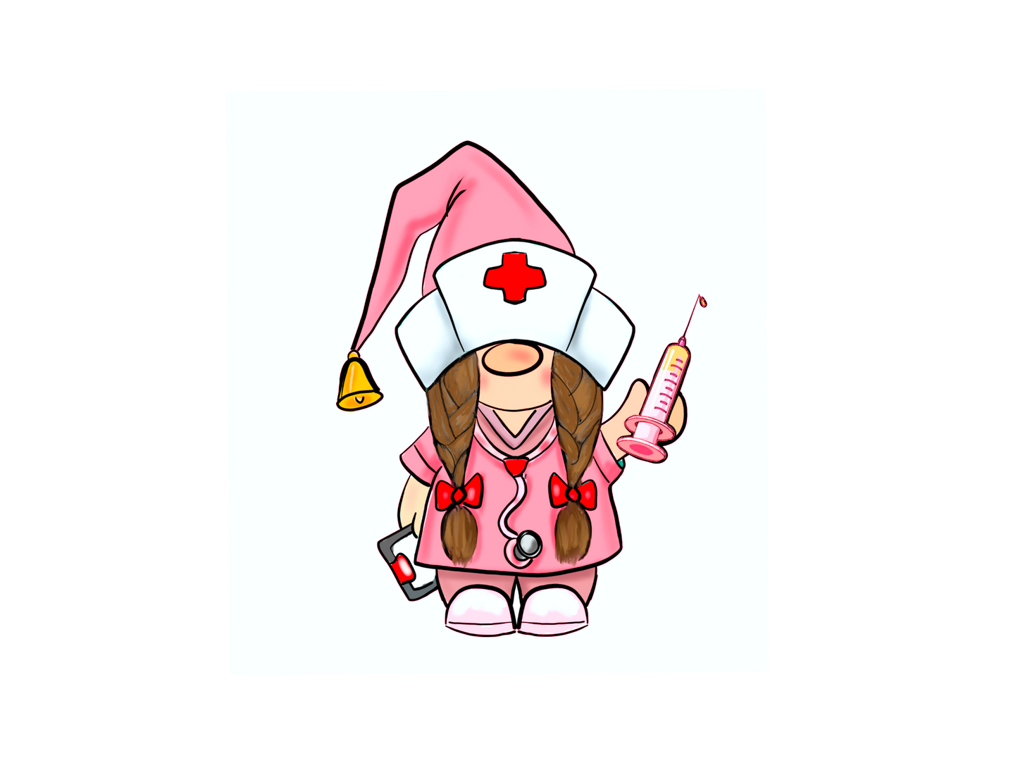 GNOME NURSE PINK