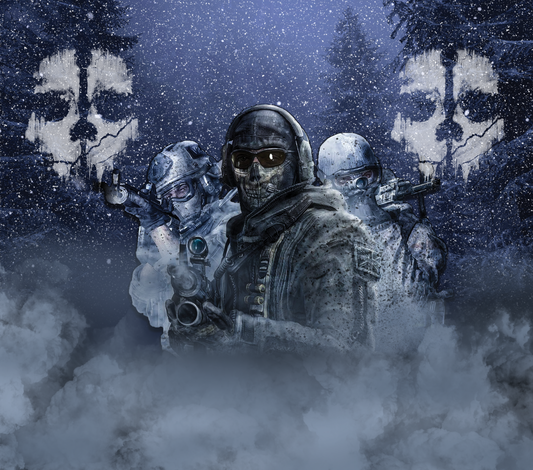 CALL OF DUTY GHOST IN SNOW
