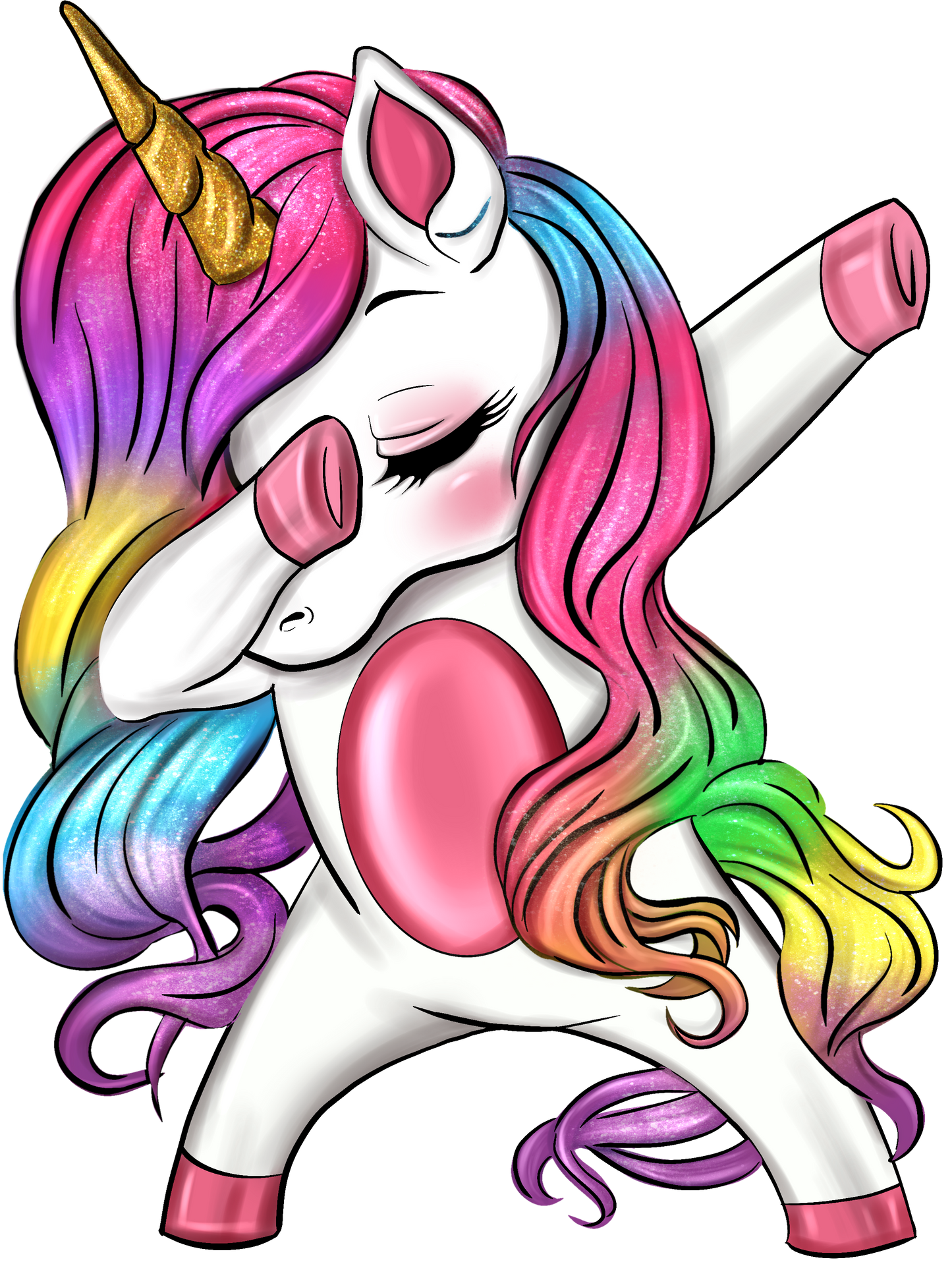 DABBING UNICORN