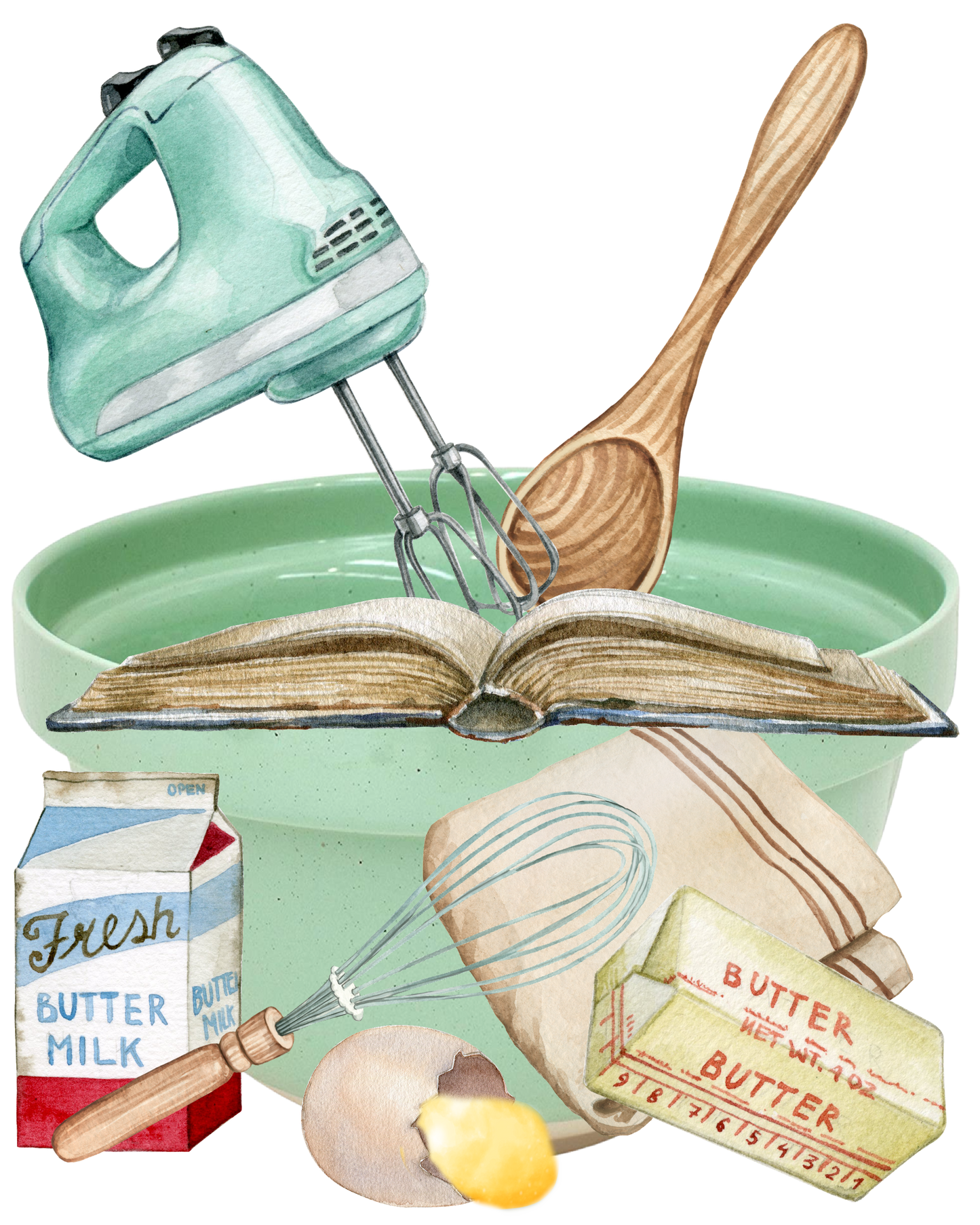 MIXING BOWL BAKING DESIGN