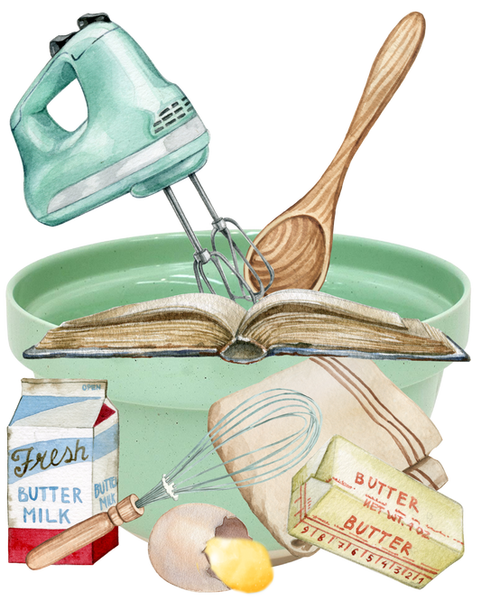 MIXING BOWL BAKING DESIGN