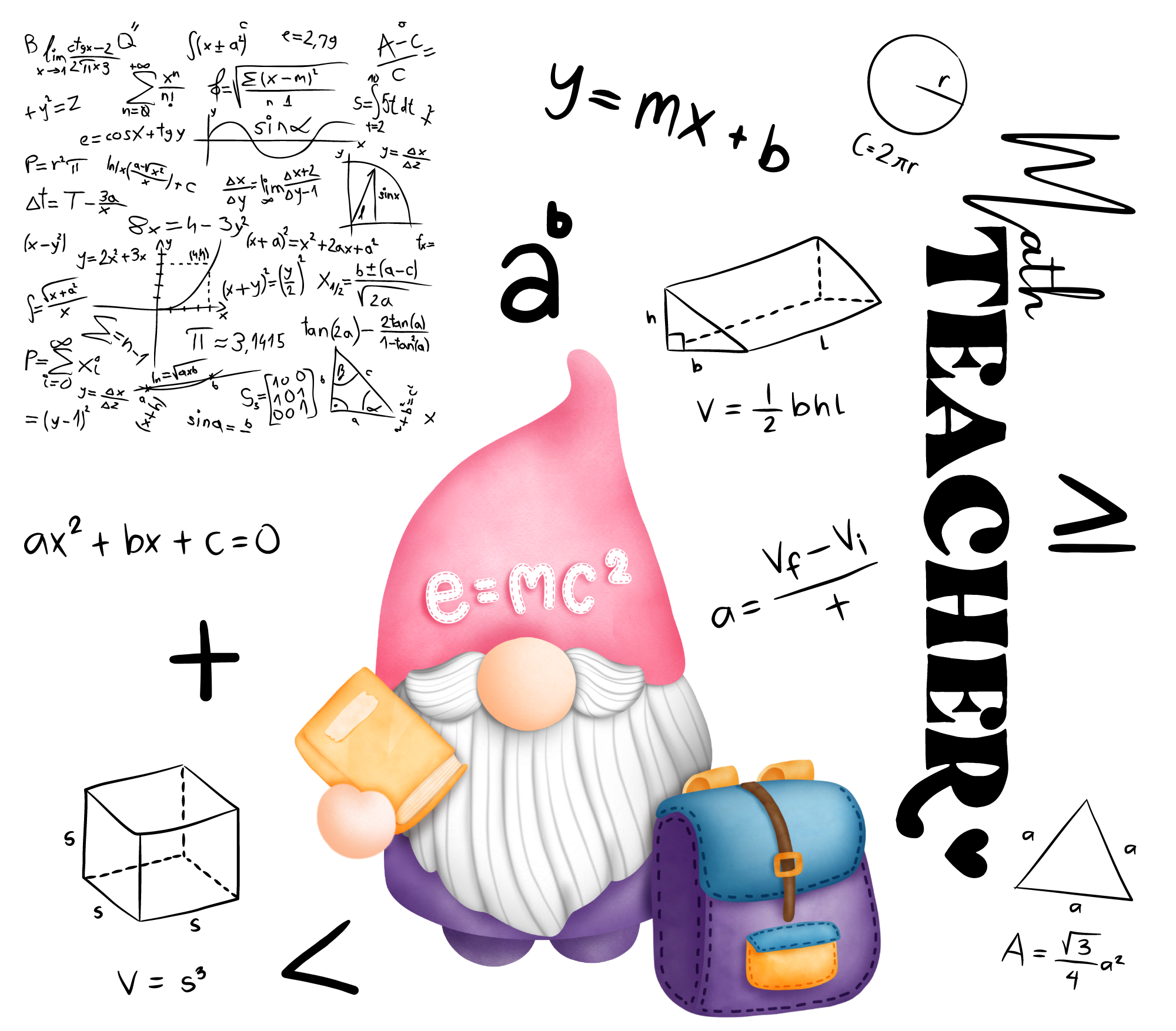 MATH TEACHER WRAP – SUGER BEE BLING