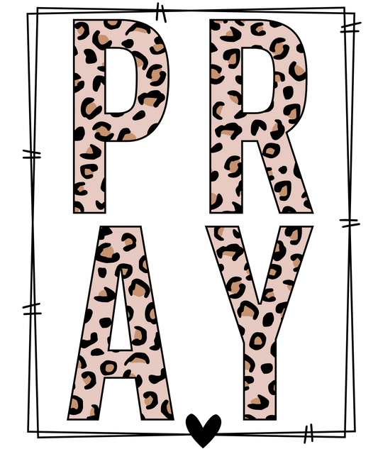 Pray Leopard Frame
