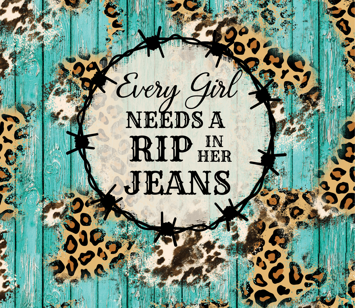 EVERY GIRL NEEDS A RIP IN HER JEANS