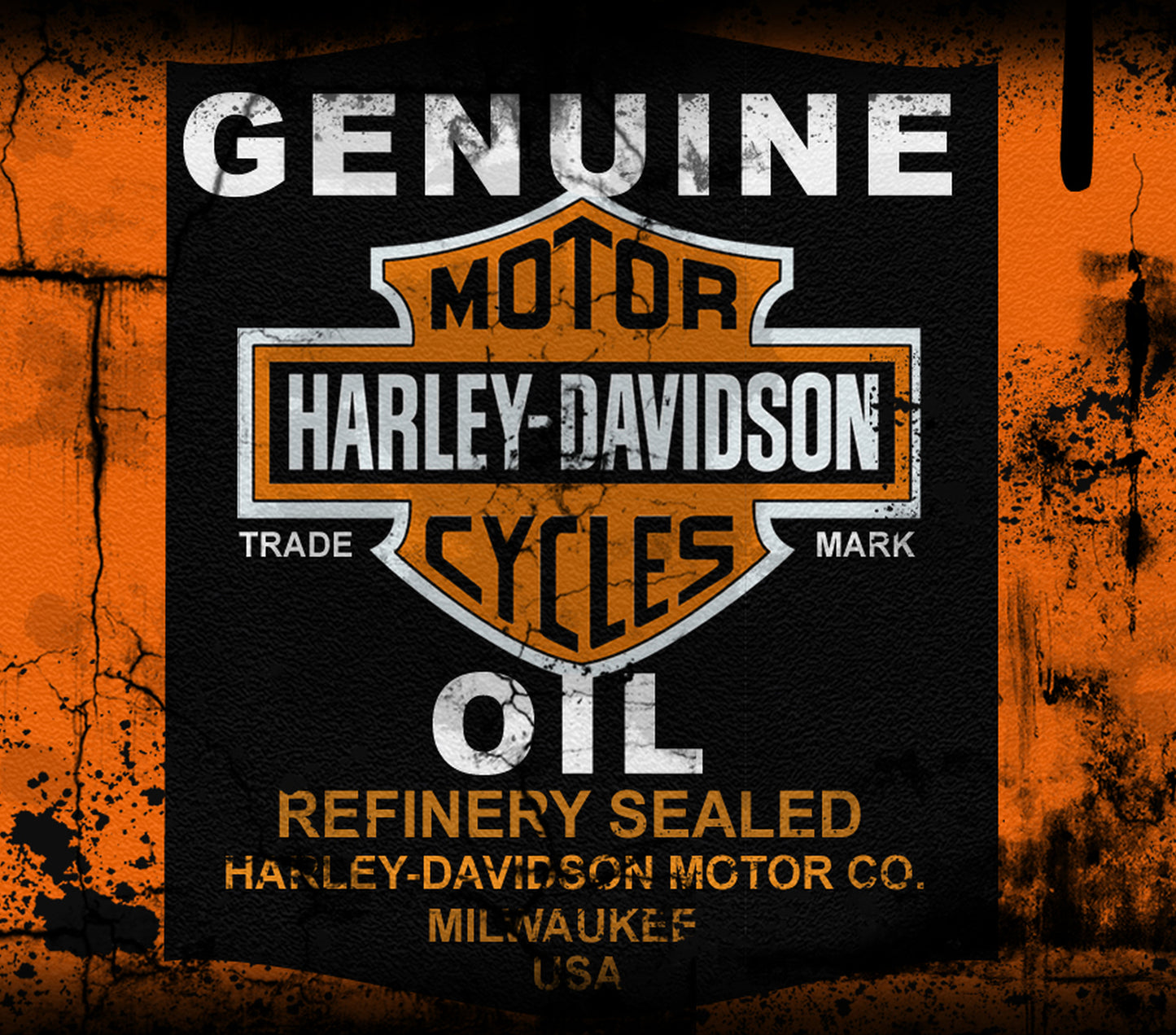 HARLEY DAVIDSON OIL