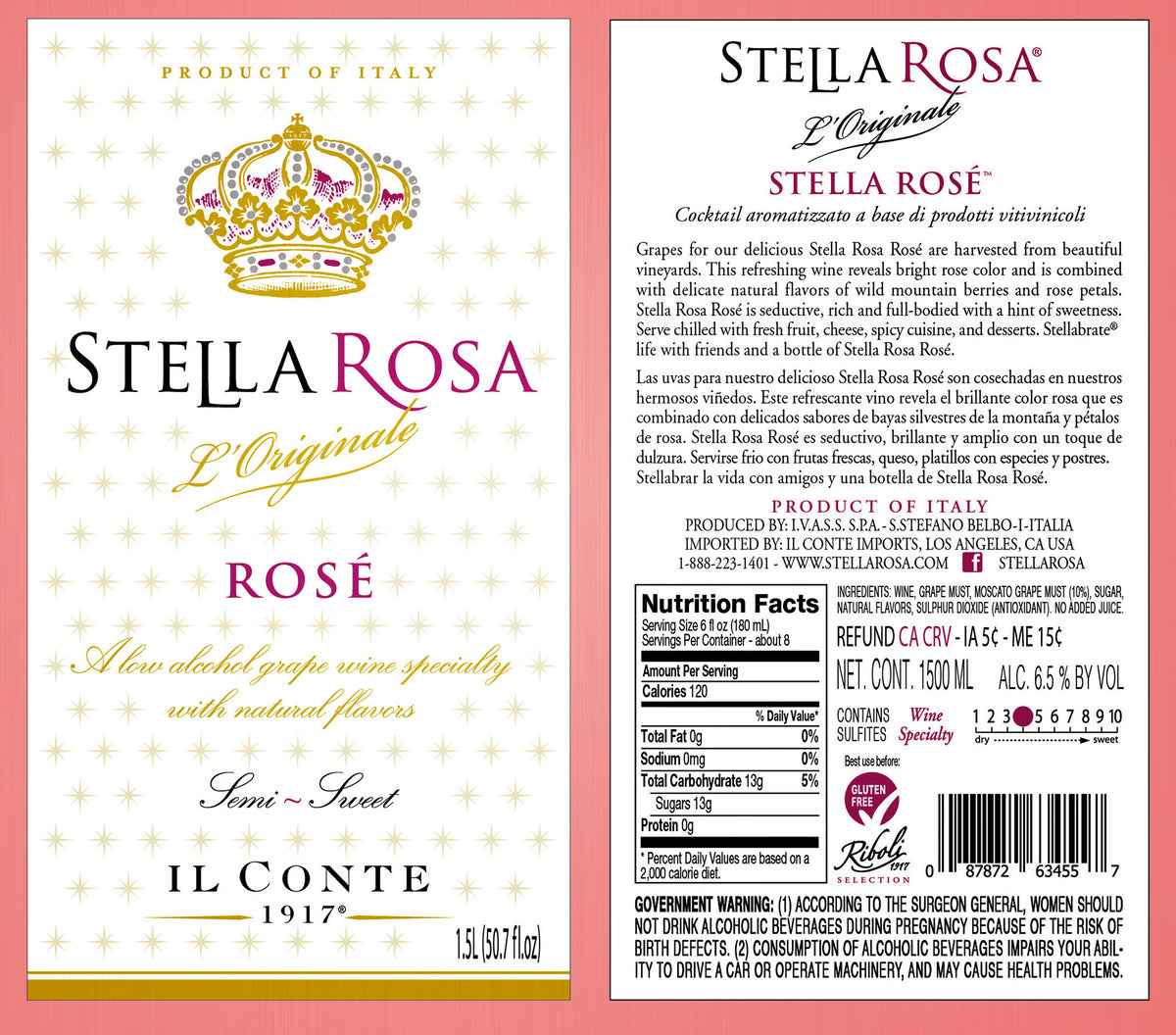 Stella Rosa Label Template STELLA ROSA ROSE – SUGER BEE BLING