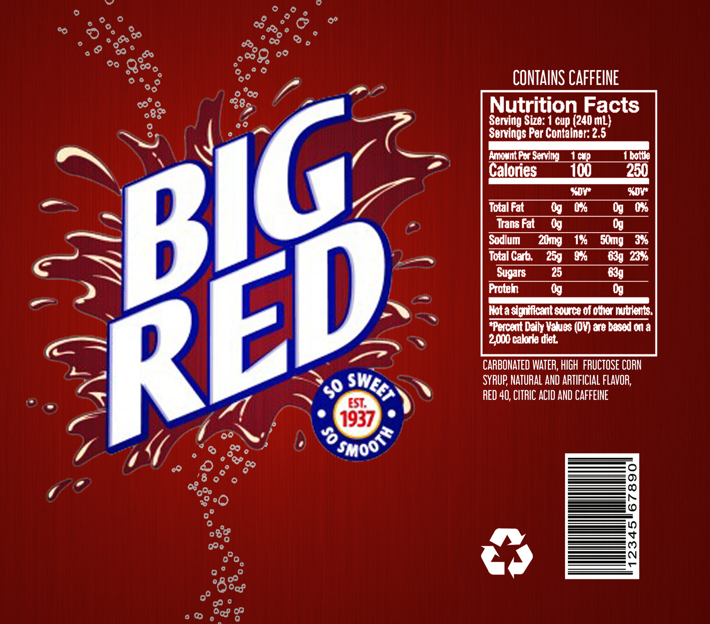 BIG RED CAN