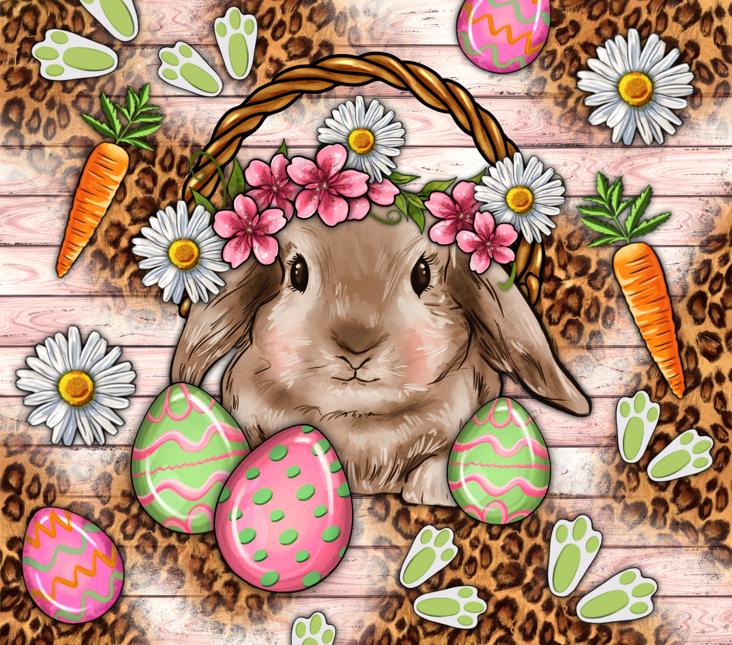EASTER BUNNY TUMBLER