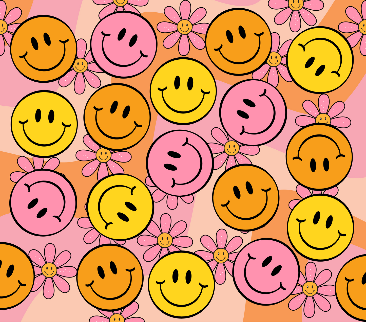 RETRO SMILEY FACES