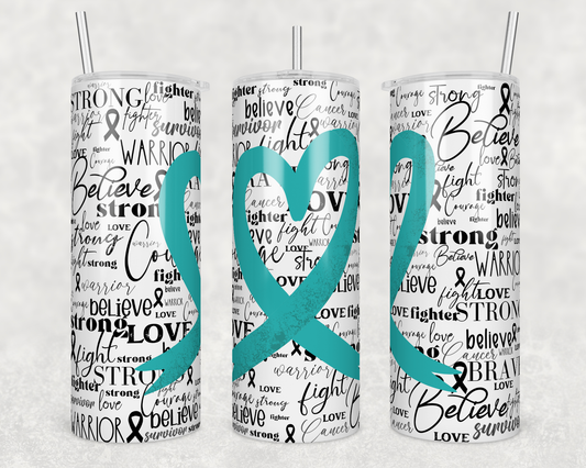 Ovarian Cancer Tumbler